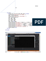 Rainere M Asaldo Bscs1A 1) Calculator Console Visual Basic: Imports Sub Dim As Integer