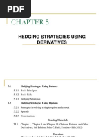 2019 - Chapter 5 - Hedging Strategies Using Derivatives