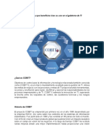 Que Es COBIT e ITIL y Que Beneficios Trae Su Uso en El Gobierno de TI