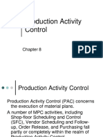 Production Activity Control