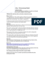 Probability Lesson Plan - 5E Instructional Model: Cassie Green