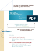 Formation Sur Le Cablage Des Reseaux Infor PDF