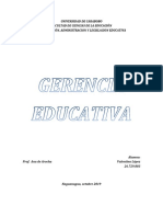 Gerencia Educativa