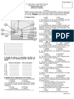 Midterm Examination: Manner of Articulation Place of Articulation