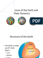 The Structure of The Earth and Plate Tectonics