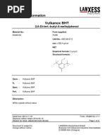 Vulkonex BHT Datasheet