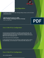 Cisco CCNA IP SLA Configuration: To Watch Our Cisco CCNA Video Trainings Please Check Out The Link Below