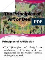 The Principles of Art or Design