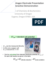 Standard Hydrogen Electrode Presentation