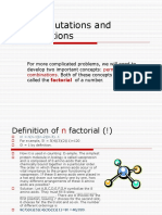 6.4 Permutations and Combinations