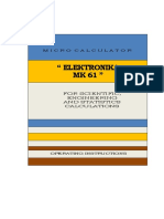 Elektronika MK-61 English