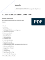 R.A. 8791 General Banking Law o PDF