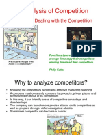 Analysis of Competition: Dealing With The Competition