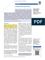 Clinical Examination of Children With Cerebral Palsy