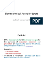 Electrophysical Agent For Sport