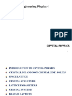 UNIT I Crystal Physics