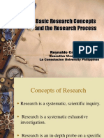 Basic Concepts of Research