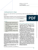 Antihypertensive Drugs: Re Jackson BSC MB CHB Frca and MC Bellamy MB BS MA FRCA FRCP (Edin) Fficm