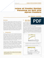 Design of Belt and Apron Feeders An Over PDF