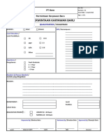 Form Permintaan Karyawan