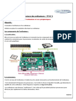 L'Ordinateur Et Ses Périphériques TP 2