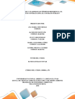 Fase 2 - Elaborar Los Términos Referencia, El Procedimiento Contratación, El Contrato Público