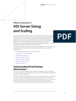 Vdi Server Sizing and Scaling: Vmware Infrastructure 3