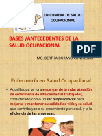 CLASES 4 BASES SALUD OCUPACIONAL Enfermeria