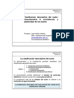 Clasificación Descriptiva (Granulometría y Consistencia) PDF