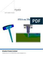 FEA On Thermowell