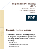 Enterprise Resource Planning (