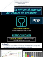 Papel de La RM en El Manejo Del Cáncer de Próstata