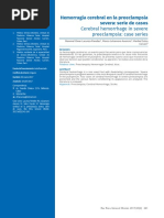 Hemorragia Cerebral en La Preeclampsia Severa