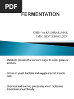 Drishya Krishnakumar 1Msc Biotechnology