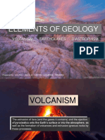 Volcanism, Diastrophism, Earthquake