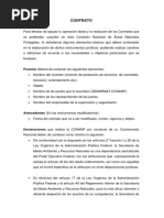 Estructura de Un Contrato PDF