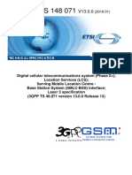 Etsi Ts 1 148 071: Technical Specification ION