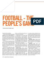 Football - The People'S Game: Sports and Society