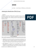 Jerarquía Directorios GNU - Linux - Entre Tuxes y Pepinos