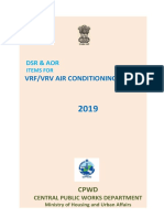 VRF/VRV Air Conditioning System: DSR & Aor