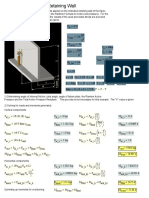 Analysis of Cantilever Retaining Wall Mathcad