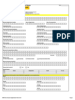 SME First Account Application Form: Date