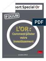 L OR Guide Pour Investir Dans Les Metaux Precieux PDF