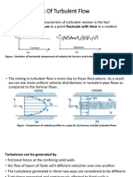 Characteristics of Turbulent Flow