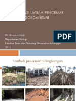 Bioremediasi Limbah Pencemar Oleh Mikroorganisme