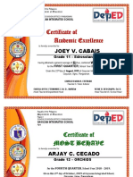 Certificate - ACAD EXCELLENCE 2018