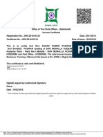 Certificate PDF