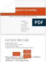 Management Accounting: Case:-Dakota Office Products