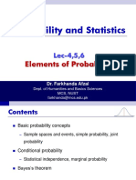 Probability and Statistics