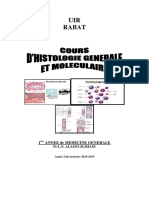 Histologie 1 Ère Année Medecine Maroc